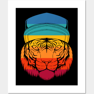 Vintage Tiger Hat Posters and Art